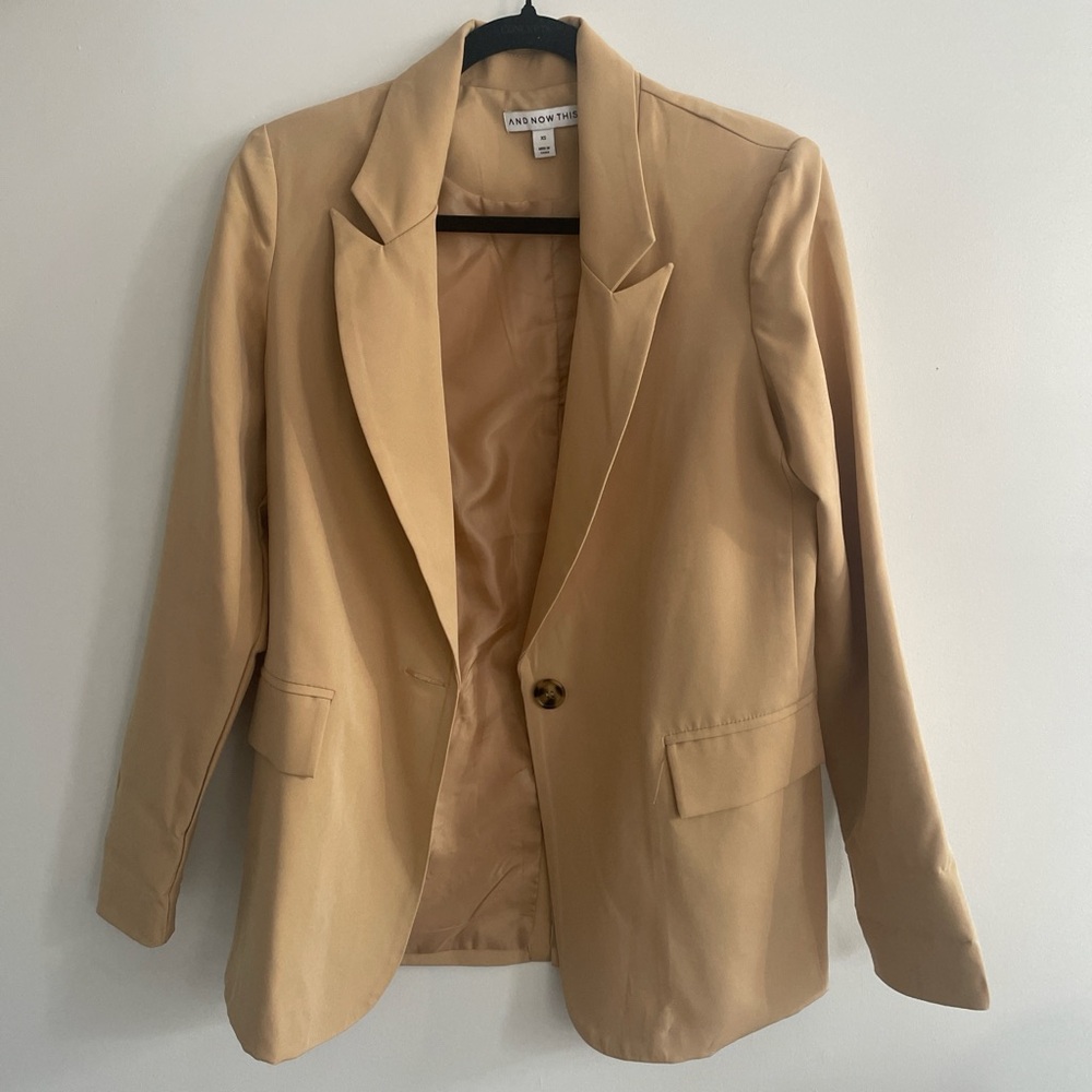 Tan blazer from macys